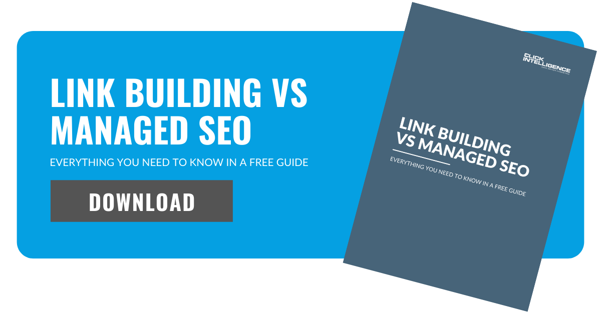 link building vs managed seo call to action