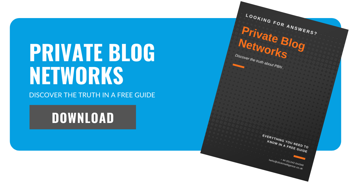 private blog networks call to action
