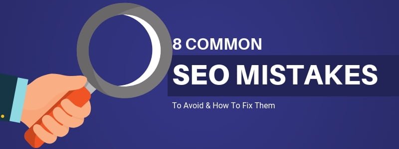 SEO mistakes