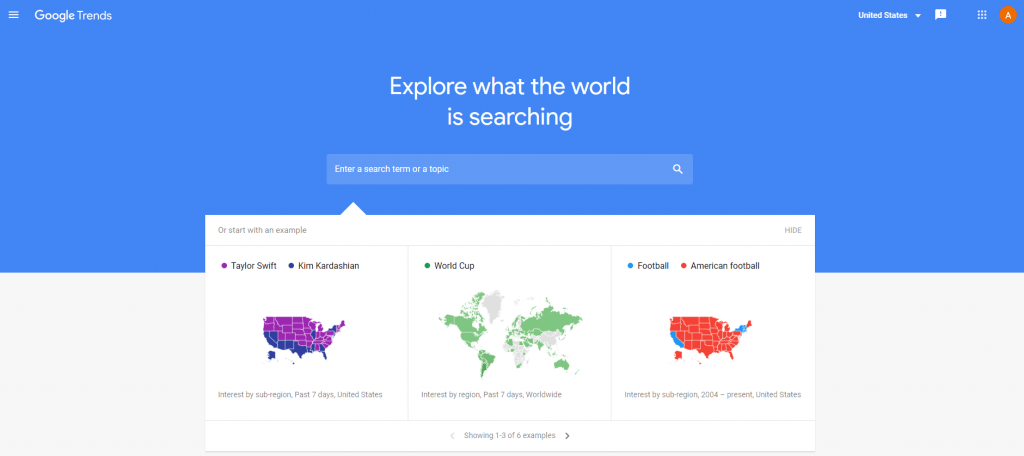 google trends
