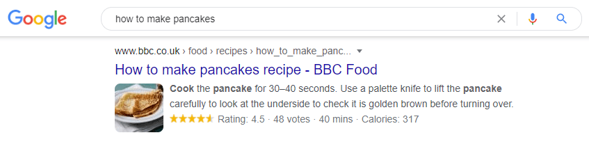 pancake meta example