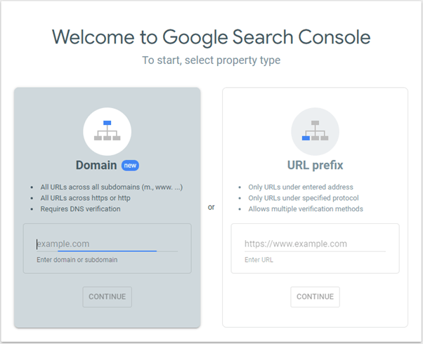 google search console