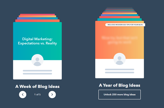 hubspot blog topic tool