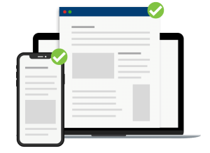 Service Graphic - Mobile optimisation