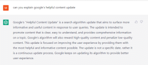 Artificial Intelligence Chat Example