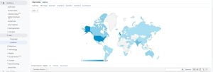 Google analytics - GEO Location