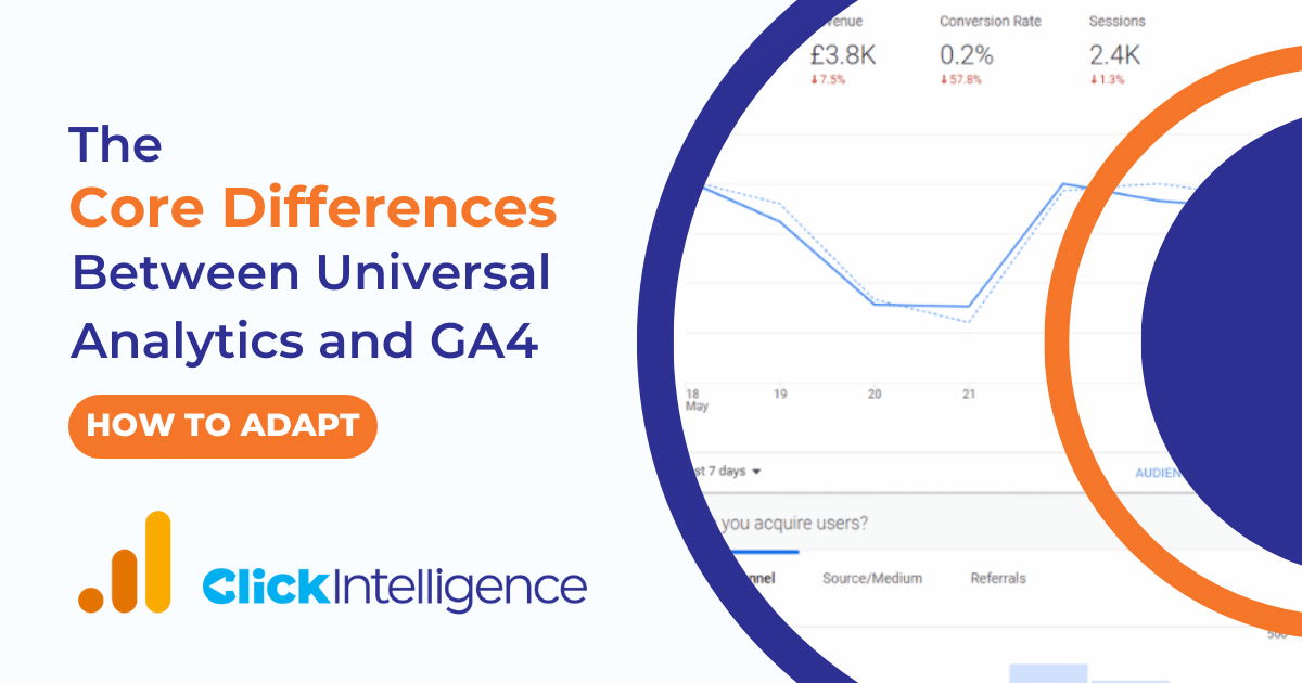 The Core Differences Between Universal Analytics and GA4
