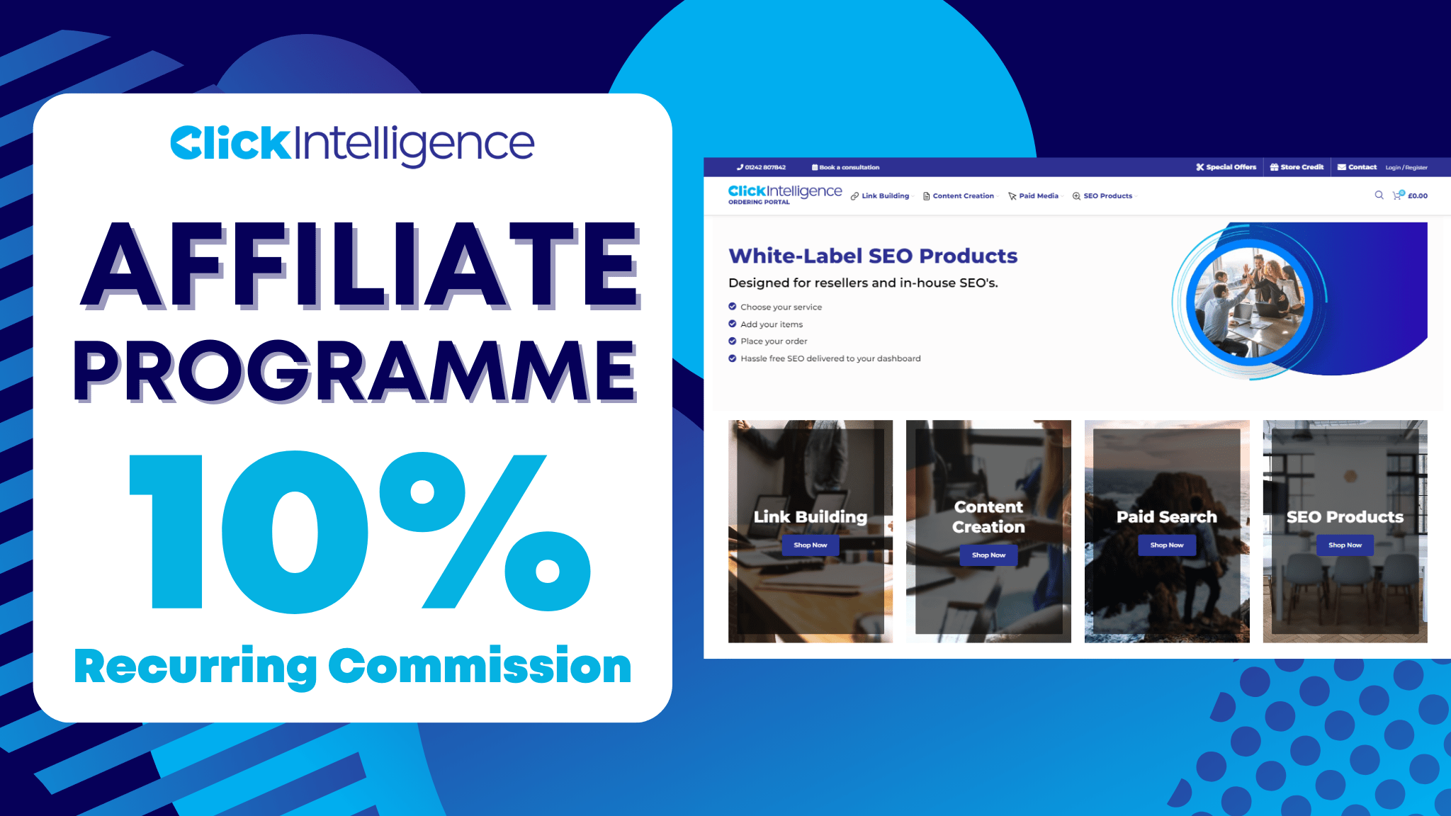 Affiliate Programme 10% Recurring Commission
