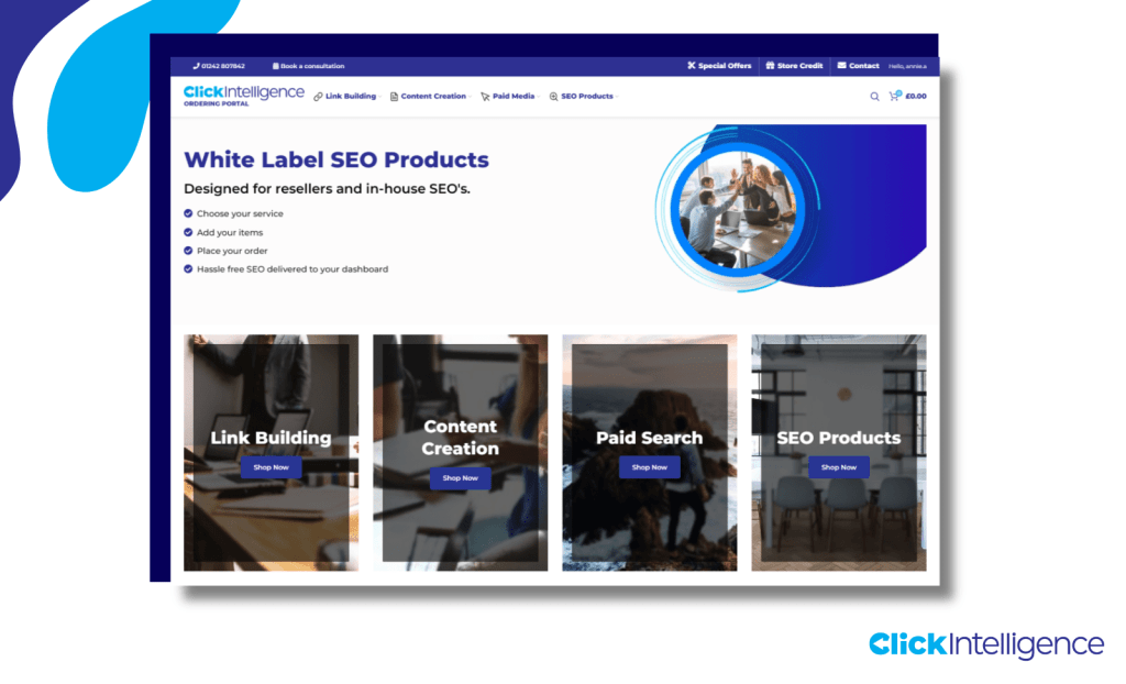 Click Intelligence Service Offering